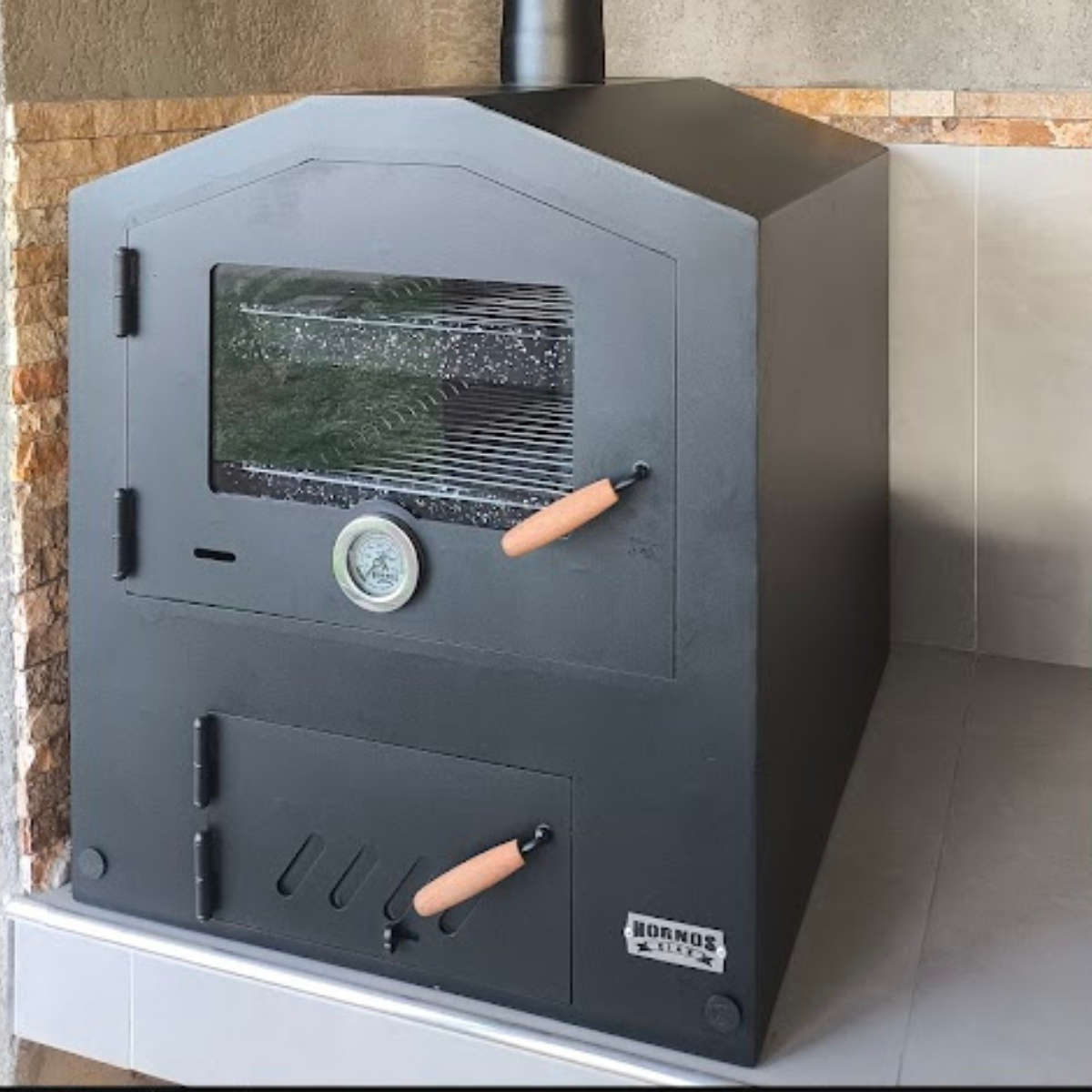 HORNO A LEÑA  - EMPOTRAR / MESADA - LÍNEA INNOVA - Imagen 3